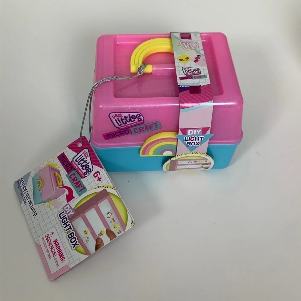 Real Littles DIY Micro Craft Kit Set - LIGHT BOX - 2023 New